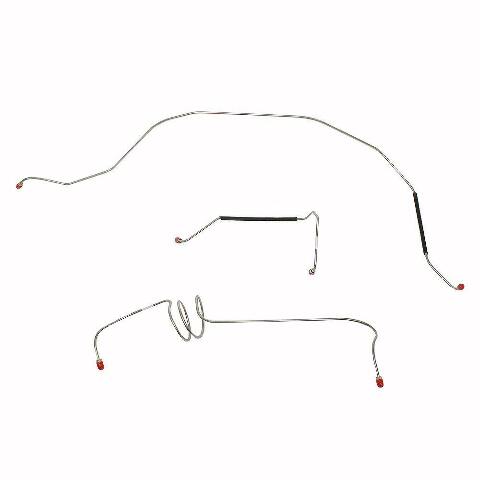 Front Brake Line Kit for 1963-1966 Chevy C10 disc brakes