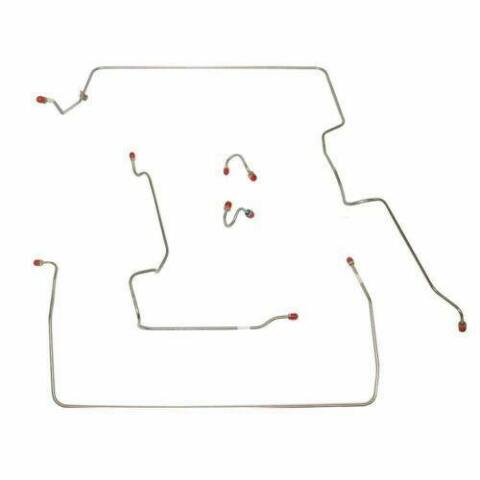 Front Brake Line Kit for 67-70 Chevy C20 2WD stainless steel