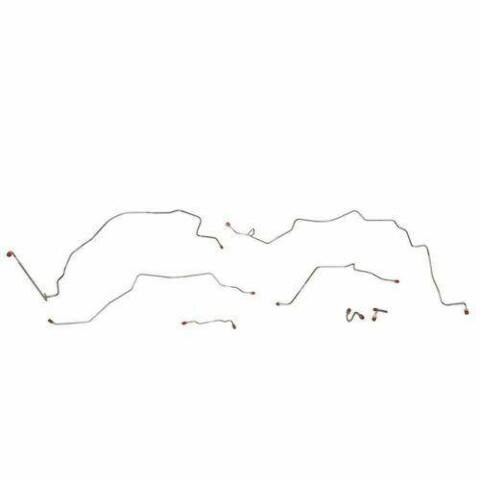 Front Brake Line Kit for 1967-1970 stainless steel