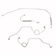 Front Brake Line Kit for 1967-1970 disc brakes stainless steel