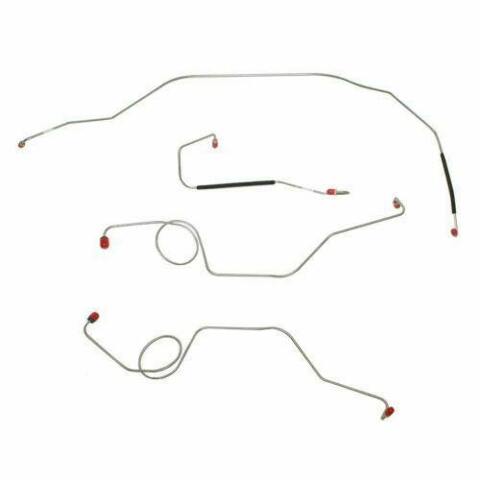 Front Brake Line Kit for 1967-1972 Ford F-100 2WD drum brakes