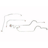 1973-1980 Chevrolet K10 Front Brake Line Kit Power Brakes - TKT7301SS