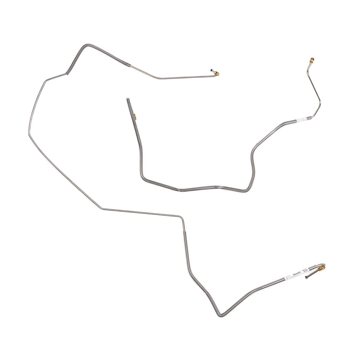 Front Brake Line Kit for 1975-1976 Ford F-100 2WD disc brakes stainless steel