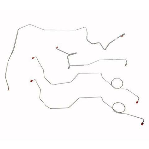 Front Brake Line Set for 77-79 Ford F-100 w/ Power 4pc 2WD disc brakes