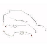 Front Brake Line Kit for 1977-1979 Ford F-100 disc brakes stainless steel