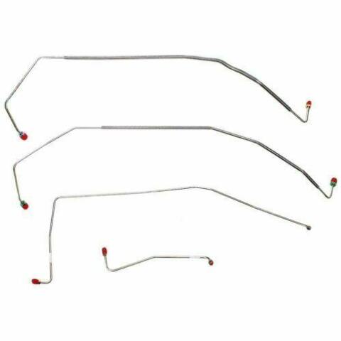 Front Brake Line Kit for 1987-1991 Chevy R3500 2WD stainless steel