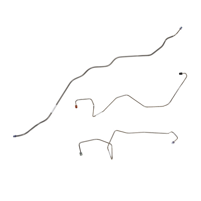 Front Brake Line Kit for 1990-1996 Ford F-150 steel