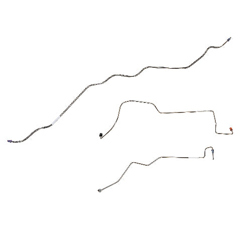 Front Brake Line Kit for 1990-1997 Ford F-250 stainless steel