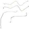 Front Brake Line Kit for 1990-1991 stainless steel