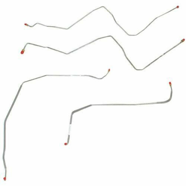 Front Brake Line Kit for 1990-1991 stainless steel
