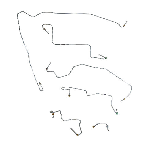 Front Brake Line Kit for 1992-1994 Chevy Suburban 2WD