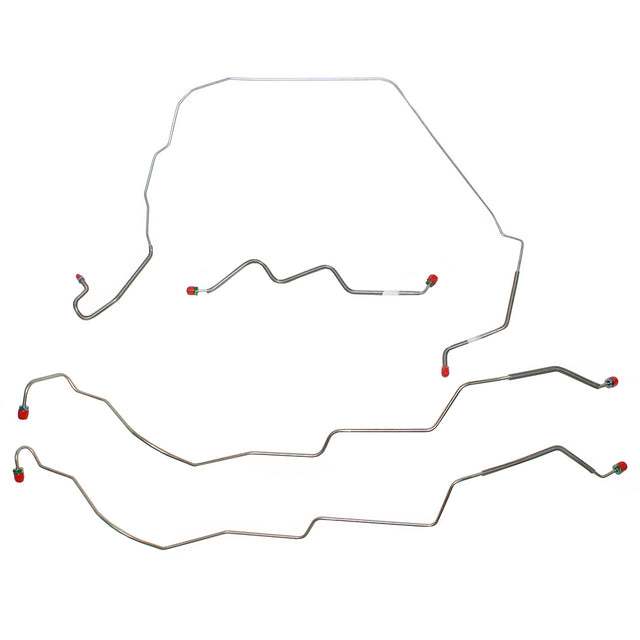Front Brake Line Kit for 1995-1997 Chevy Astro Van No ABS steel