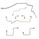 Front Brake Line Kit for 2001-2004 2WD stainless steel