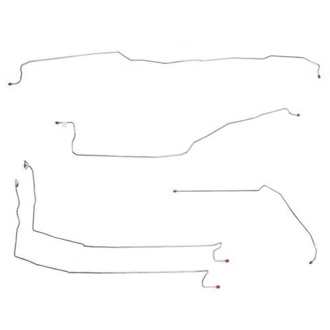 99-02 GMC Sierra 1500 Front Brake Line Kit RWD Stainless Steel