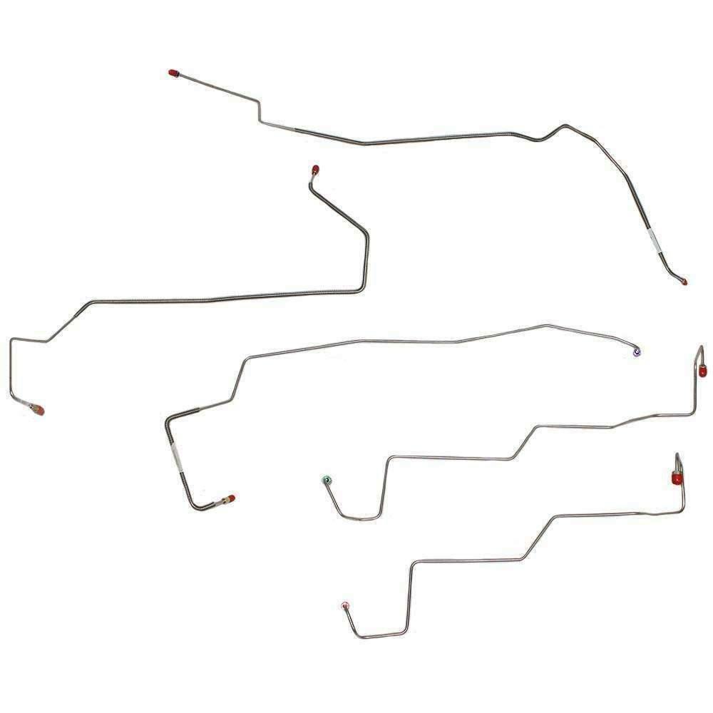 Front Brake Line Kit for 1999-1901 Ford F-250 SD ABS stainless steel