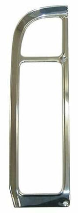 1969-1972 Chevrolet Blazer; Tail Light Bezel - Fleetside - Left TLB72LH aluminum
