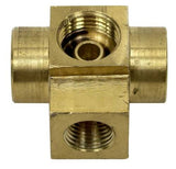 Tri Power 4 Way Brass Adapter fits 1958-1961 Chevy Bel Air TPF001 Shafer's Classic Reproductions