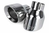 Double-Walled 4 Slash-Cut Tips (Polished) - Set of 2 stainless steel polished