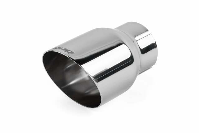 Single-Walled 3.5 Slash-Cut Tips (Polished Silver) - Set of 2 stainless steel polished