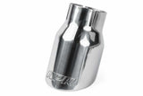 Fits 2017-24 718 Boxster Porsche Double-Walled 3.5"Cut Tips (Silver)-Set for Audi and VW stainless steel polished