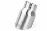 Fits 2017-24 718 Boxster Porsche Double-Walled 3.5"Cut Tips (Silver)-Set for Audi and VW stainless steel