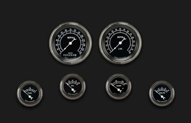Traditional Series Six Gauge Set TR01SLF