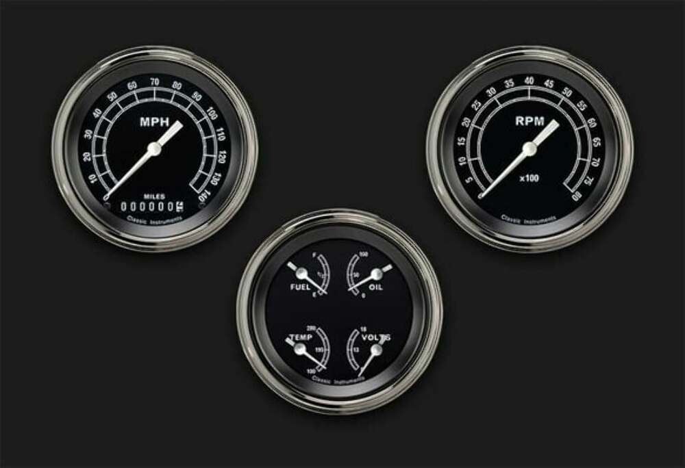 Traditional Series Three Gauge Set TR03SLF