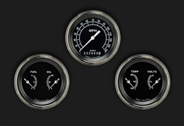 Traditional Series Three Gauge Set TR04SLF