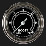 Classic Instruments Traditional 2 1/8" Boost/Vac Gauge TR141SLF