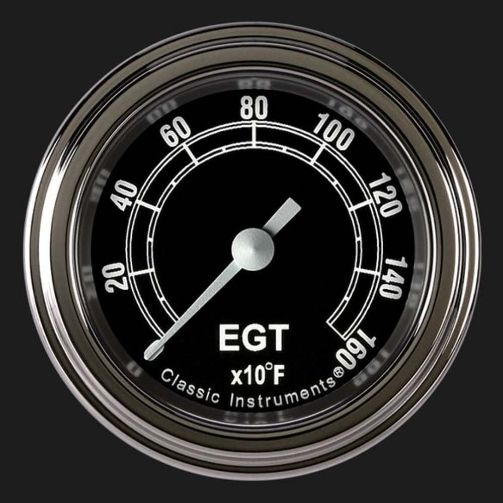 Traditional 2 1/8" Exhaust Gas Temp. Gauge TR198SLF