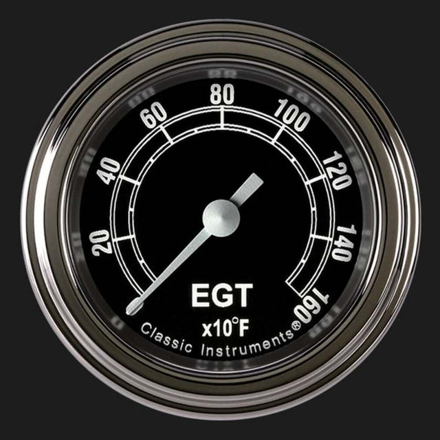 Traditional 2 1/8" Exhaust Gas Temp. Gauge TR198SLF