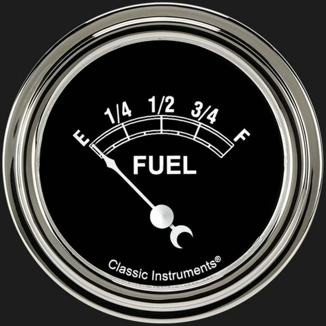 Classic Instruments Traditional 2 5/8" Fuel Gauge TR211SLF