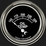 Traditional 2 5/8" Oil Temperature Gauge TR228SLF