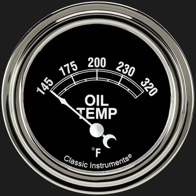 Traditional 2 5/8" Oil Temperature Gauge TR228SLF