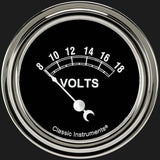 Classic Instruments Traditional 2 5/8" Volt Gauge TR230SLF