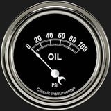 Traditional 2 5/8" Oil Pressure Gauge TR281SLF