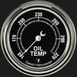 Traditional 2 5/8" Oil Temperature Gauge TR328SLF