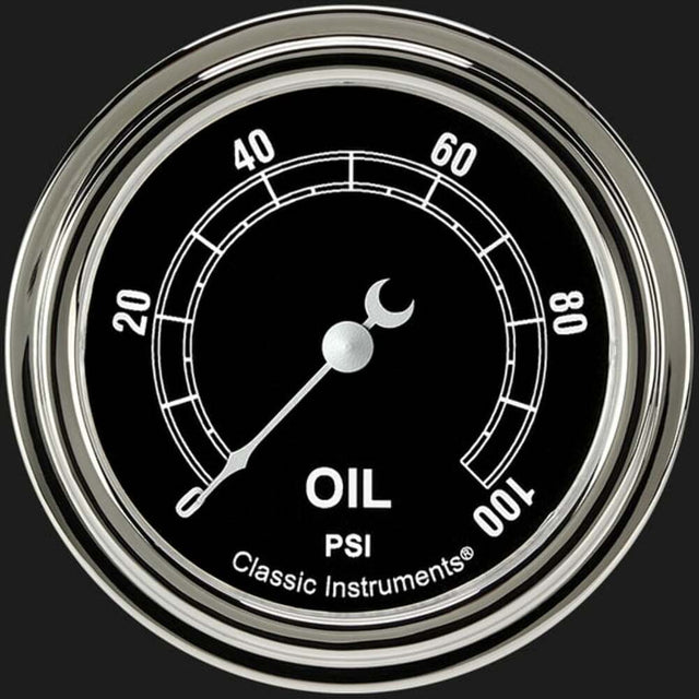 Traditional 2 5/8" Oil Pressure Gauge TR381SLF