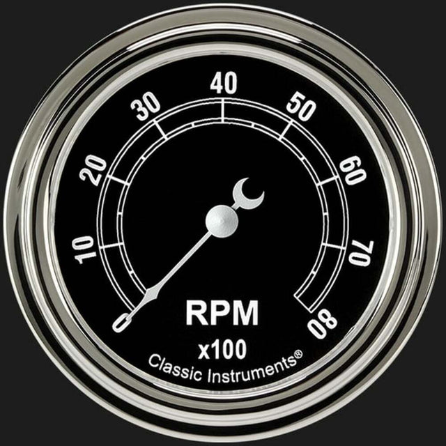 classic tachometer analog gauge TR383SLF