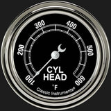 Traditional 2 5/8" Cylinder Head Temp. Gauge TR397SLF
