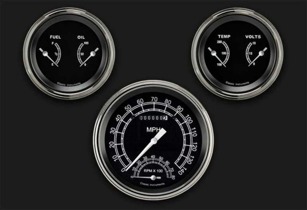 Traditional Series Three Gauge Set TR61SLF
