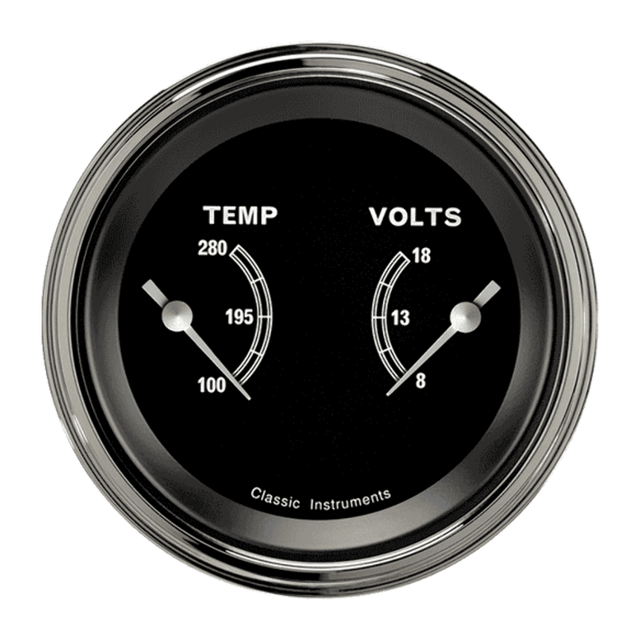 Classic Instruments Traditional 3 3/8" Dual TR74SLF