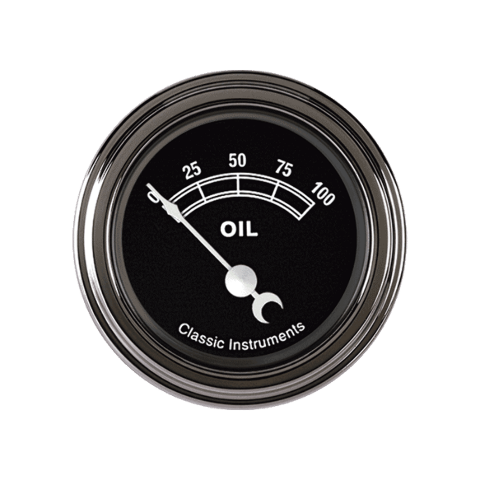 Traditional 2 1/8" Oil Pressure TR81SLF