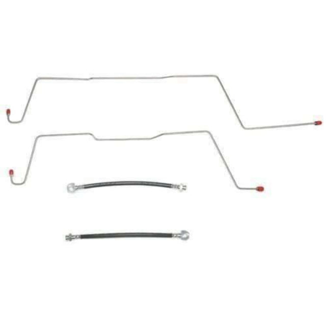Brake Line Kit for 2001-2003 01-04 Ford F-150 SVT Lightning Rear Axle steel