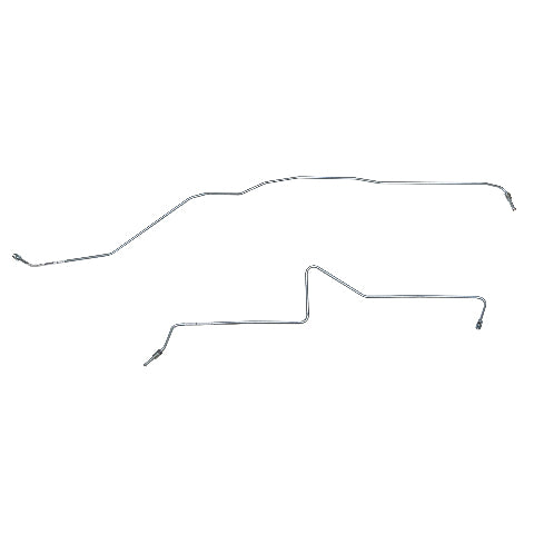 Brake Line Kit for Rear Axle stainless steel