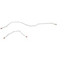 Brake Line for 1948-1952 Ford F1 Pickup Rear Axle Lines stainless steel
