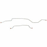 Rear Brake Line Kit for 1963-66 Chevrolet C10 1/2 Ton Truck Stainless TRA6401SS
