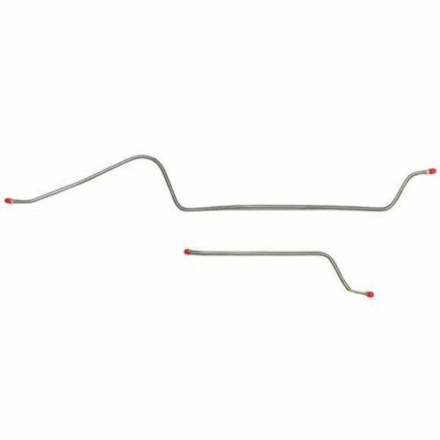 Brake Line for Rear Axle Lines For 67-72 Chevy C10 8 Lug Dana Axle Rear Springs 2WD stainless steel