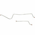 Brake Line for Rear Axle Lines For 67-72 Chevy C10 8 Lug Dana Axle Rear Springs 2WD stainless steel