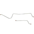 Brake Line for Rear Axle Lines For 67-72 Chevy C10 8 Lug Dana Axle Rear Springs 2WD stainless steel